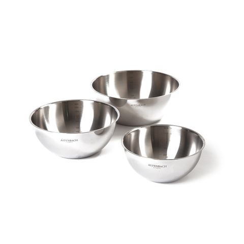 [CJ특별가] 믹싱볼 3종세트 샐러드볼 스텐볼 스텐믹싱볼