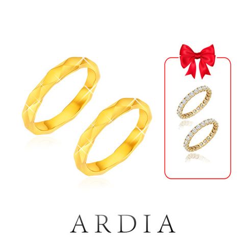 [BEST/319000원 절감효과] 24K 다이아컷 골드 쌍지 + 테니스 반지 2종 + 테니스 목걸이 + 24K 순금 4종