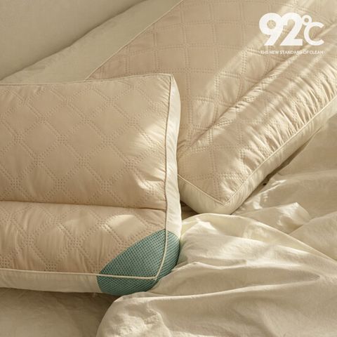 [2종] 92도씨 목 편한 양모베개 (베개2개)