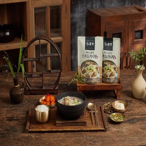 [백종원] *[백종원 본가] 스지도가니탕 700g *10팩 +2팩 / 총12팩