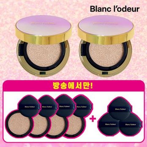 블랑로더 판타지 글로우 쿠션X2+리필X4+퍼프X3