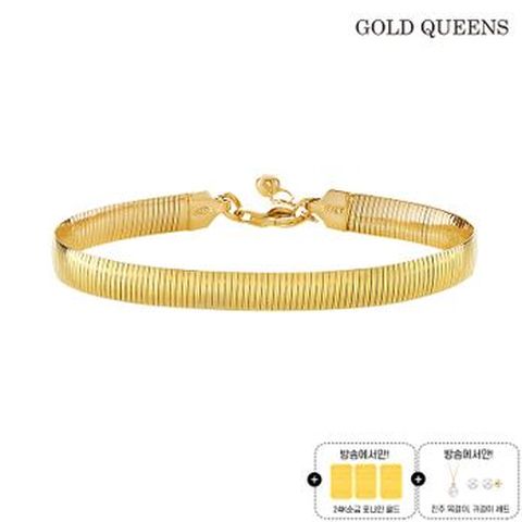 골드퀸즈 이태리 오메가 팔찌+골드바 3개+진주목걸이+진주귀걸이