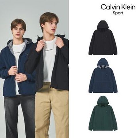 CK스포츠 26SS 남성 리버시블 우븐 재킷