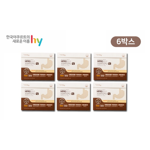 ○방송에서만반값세일![6박스] 에치와이 엠프로 프로바이오틱스 윌 플러스+ (1박스 : 2g*30포*2입)