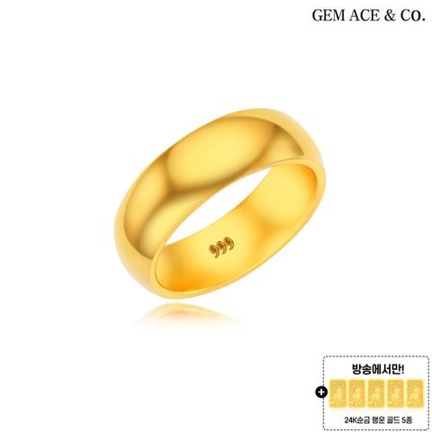 제메이스 24K순금 클래식 볼드 반지+24K순금 5종