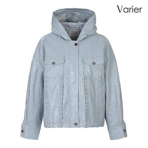 ●26SS 올리비아 FAUX레더 자켓