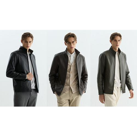 [헤스티지] 26SS 남성 램스킨 가죽재킷