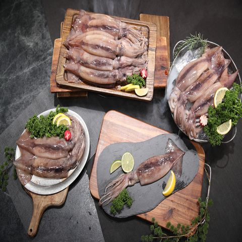 국내산손질통오징어 250g x 6팩 (1팩당 2미/ 총 12미)