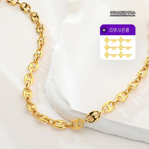 24K 더블볼륨 체인 목걸이+24K황금열쇠6개