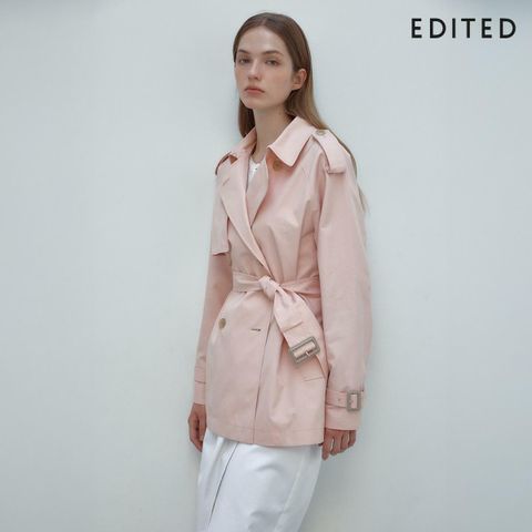 [삼성카드5%할인][26SS 최신상] 에디티드  에센셜 트렌치 하프 코트 