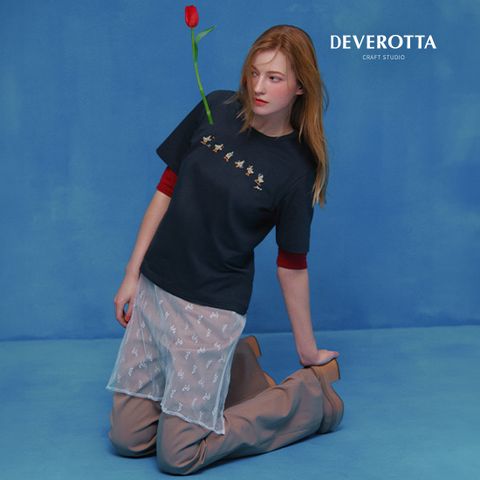 26SS 도도새 아플리케 코튼100 티셔츠3종