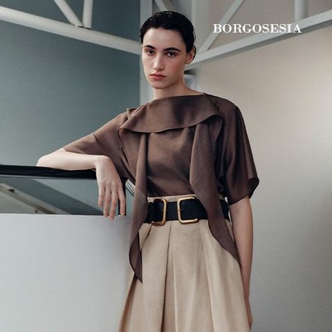 [방송에서만이구성] 26SS 실크블렌드 스카프 블라우스 1+1