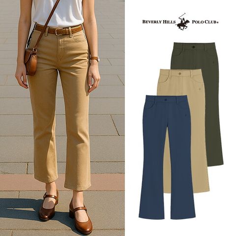 (B)비버리힐스폴로클럽 26SS 소로나 핀턱 여성 팬츠 2종