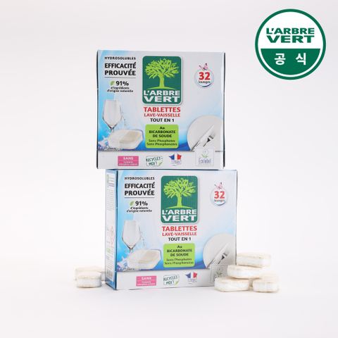 식기세척기 전용세제 올인원 타블렛 (베이직) 2개