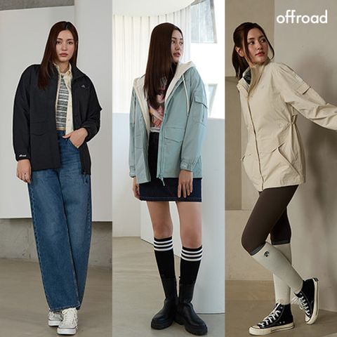 오프로드 26SS 여성용 라이트핏 자켓 1종 (리유저블 백 증정)