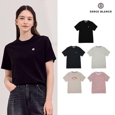 [삼성카드5%할인]세르즈블랑코 반팔티셔츠 5종 여성