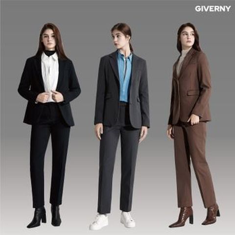 지베르니 융기모 수트셋업 2종