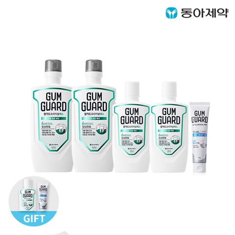 검가드 오리지날 S 820ml *2 + 380ml *2 + 100ml *1 + 치약 150g*1+ 20g*1