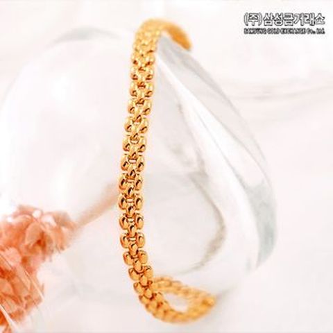 (주)삼성금거래소 24K 순금 팔찌 5.1g (남여공용)