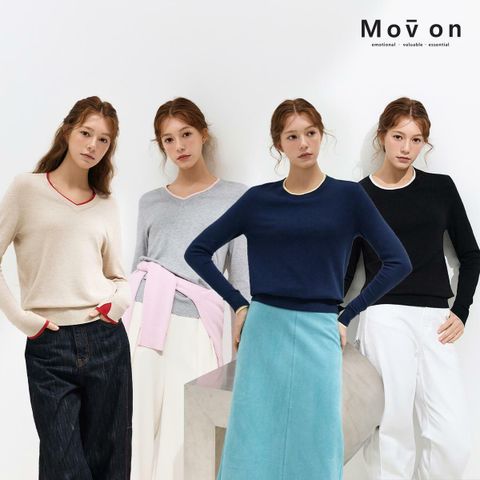 [삼성카드5%할인][2만원 가격인하 79,900 → 59,900] 모브온 26SS 쫀쫀니트 4종 (26년 봄 신상!)