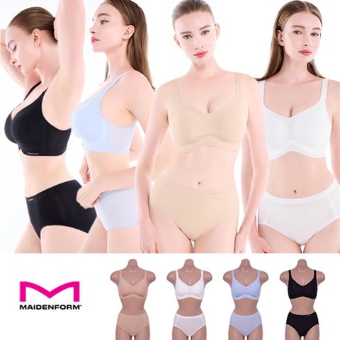 메이든폼 MAIDENFORM 쿨링 리프팅 브라팬티4세트