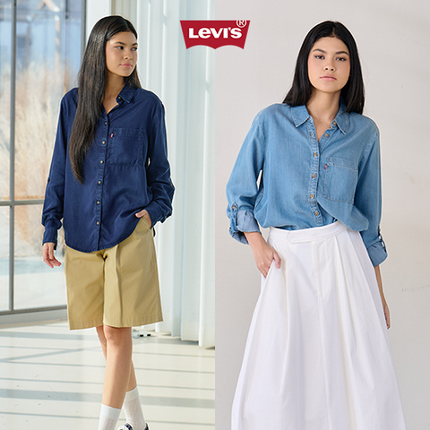 리바이스 Levis 26SS 최신상 여성용 유틸리티 텐셀 셔츠 1종