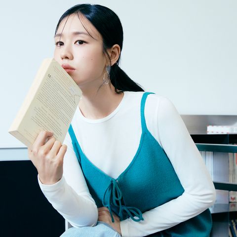 [최초가69,900원]26SS 리본 니트뷔스티에 3종