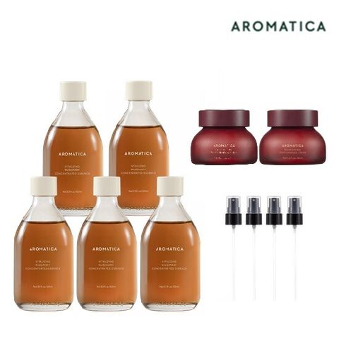 ★최초공개★롯데단독패키지 (에센스100ml*5병 + 크림 50ml*2병 + 에센스전용 펌프*4개)