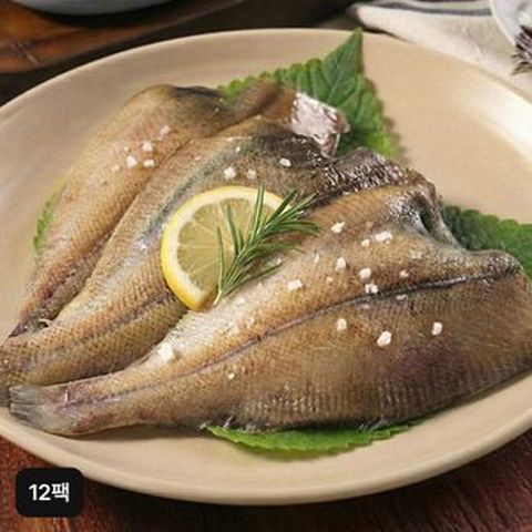손질 가자미 220gX12팩(총 24~36미)