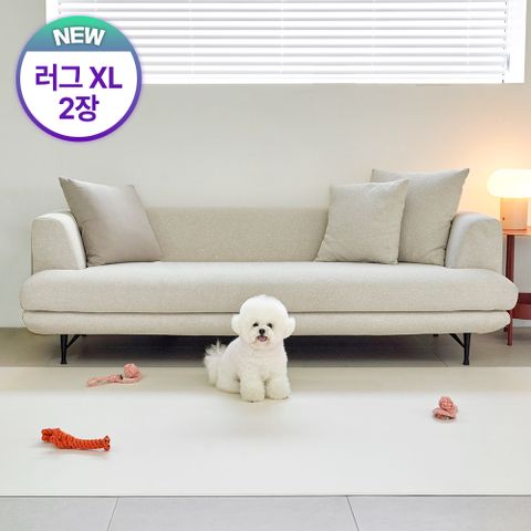 NEW [1+1/강아지매트/펫매트/XL] 미끄럼방지 러그형 XL 2장
