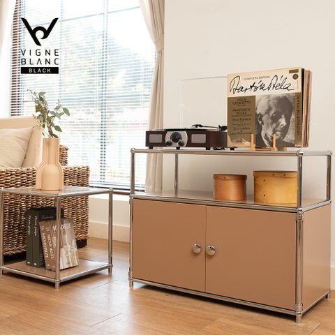 3단 모듈 수납장