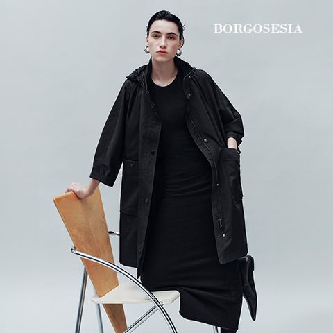 26SS 히든 후드 사파리 점퍼