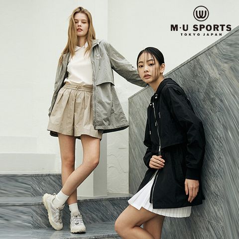 [MU SPORTS] 엠유 모노그램 아트웍 시그니처 자켓 1종