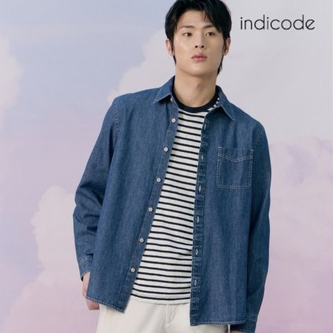 [인디코드] 26SS 남성 뉴 에센셜 데님셔츠 2종