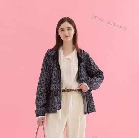 ◎ 까스텔바작 26SS 메종 모노그램 여성 윈드 자켓 1종