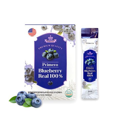 ★[1박스] 프리메로 블루베리 리얼 100 (30ml x 10포 x 1박스)