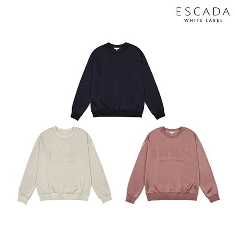 [상시가 159,000원]에스까다 새틴 맨투맨 여성