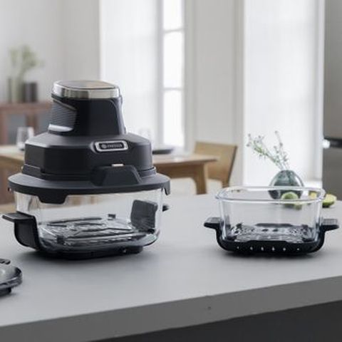 폰텔로 크리스피 에어프라이어(본체+4.5L 글라스+1.8L 글라스)