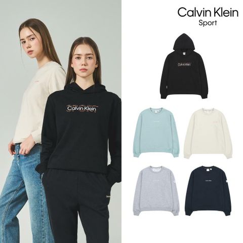 [삼성카드5%할인][26년최신상]캘빈클라인 스포츠 여성 에센셜 스웻 3종