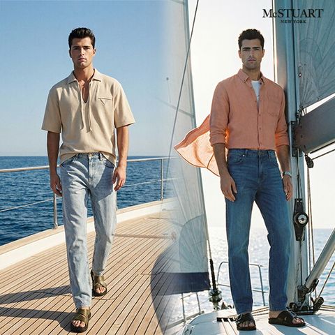 ◎ 맥스튜어트 26SS 남성 릴렉스핏 데님 팬츠 2종 