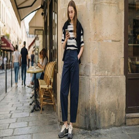 O 베네통 26SS 여성 팬츠