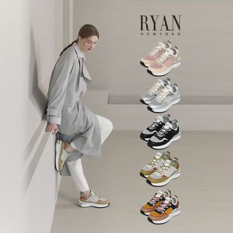 2만원 인하 방송최저가 [리안뉴욕] 천연소가죽 여성 글로리 스니커즈(4.5cm키높이)