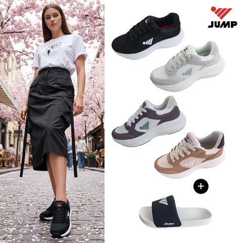 JUMP 2026 S/S 워킹 캐쥬얼화+슬리퍼 2종(여성)