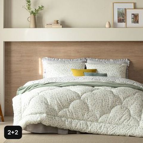 (균일가) 노르디아 순면 30수 광목 차렵이불 2+베개커버 2