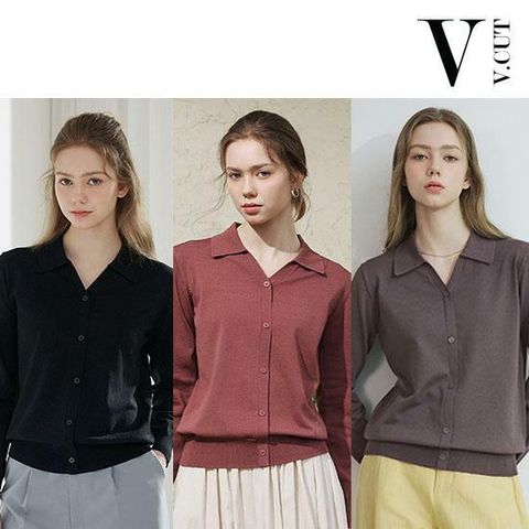 [삼성카드5%할인][봄신상!]브이컷 26SS 브이 카라 풀오버 3종