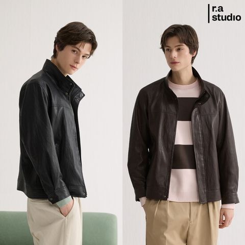 라스튜디오 26SS 남성 신세틱 레더자켓 1종