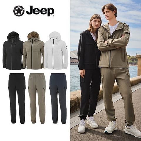 [지프] 지프 우븐셋업 남성 2종