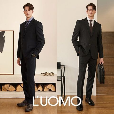 [워모] 남성 스트레치 수트 2세트