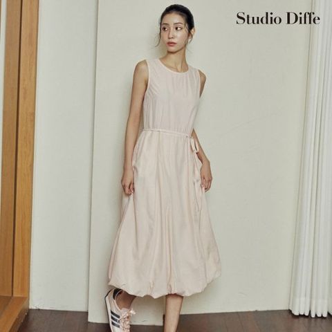 스튜디오디페 26SS 벌룬 미디 원피스