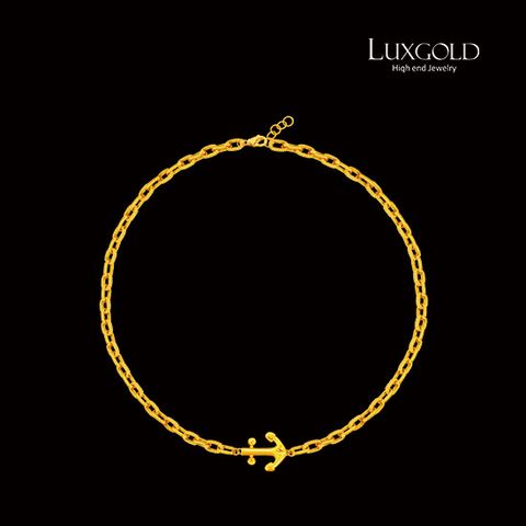 [LUXGOLD]24K 럭키닻 체인 목걸이